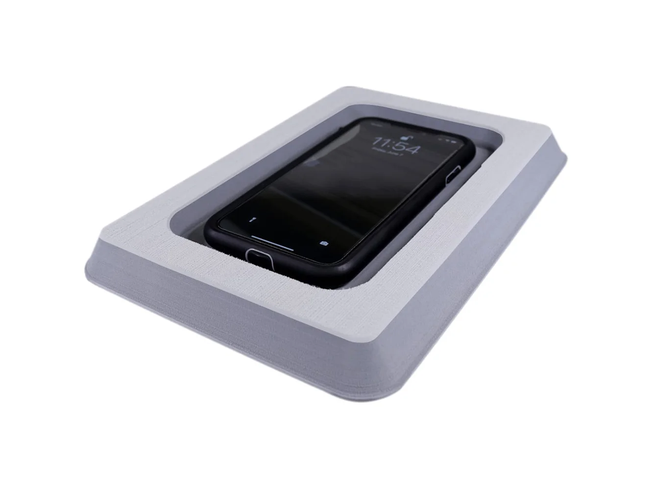 SeaDek Single Cell Phone Dash Pocket - Cool Grey/Strom Grey