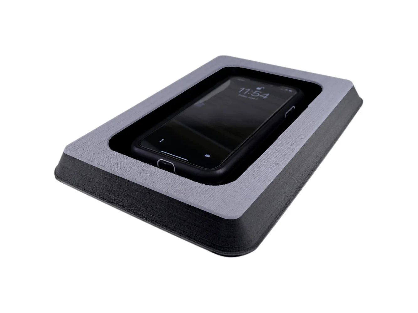 SeaDek Single Cell Phone Dash Pocket - Strom Grey/Black