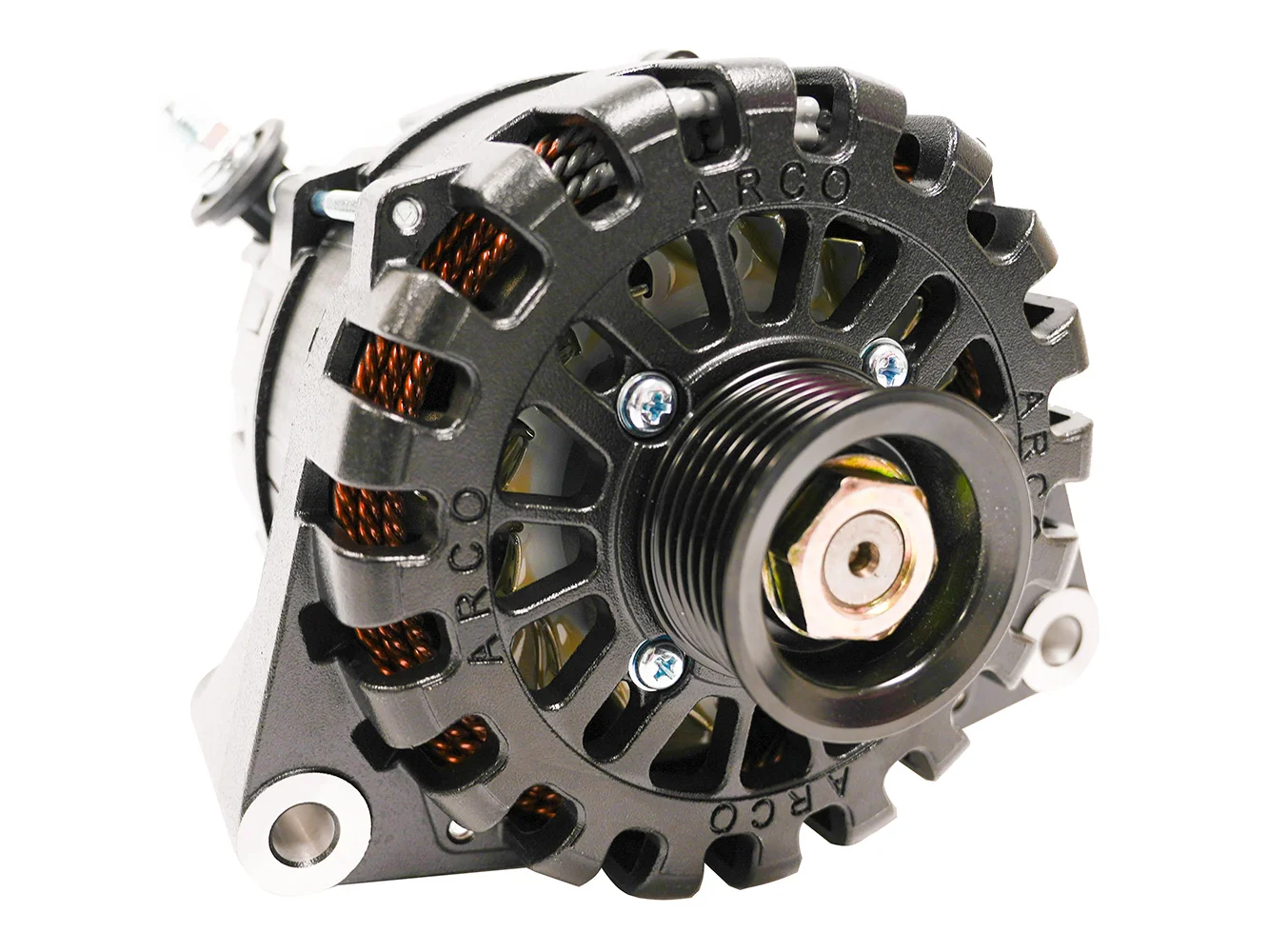 ARCO Marine Zeus A275L N62 Alternator w/Clutch Pulley & Regulator