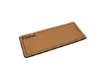 SeaDek 14” x 36" 20mm Dual Density Small Helm Pad w/SeaDek Logo - Brushed Texture - Mocha/Black (355.6mm x 914.4mm x 20mm)