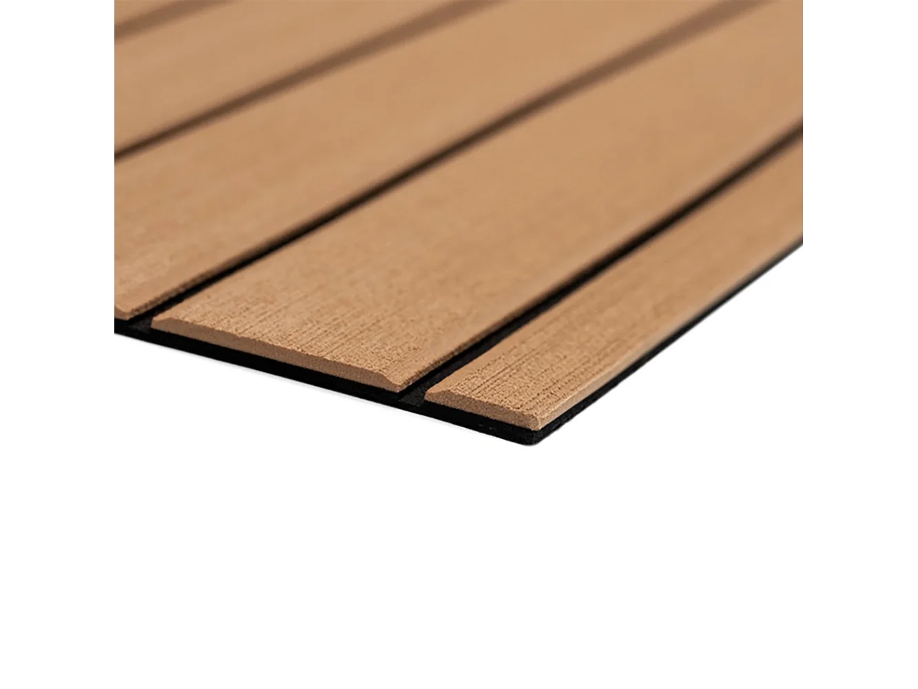 SeaDek 40" x 80" 6mm Teak Full Sheet - Brushed Texture - Mocha/Black (1016mm x 2032mm x 6mm)