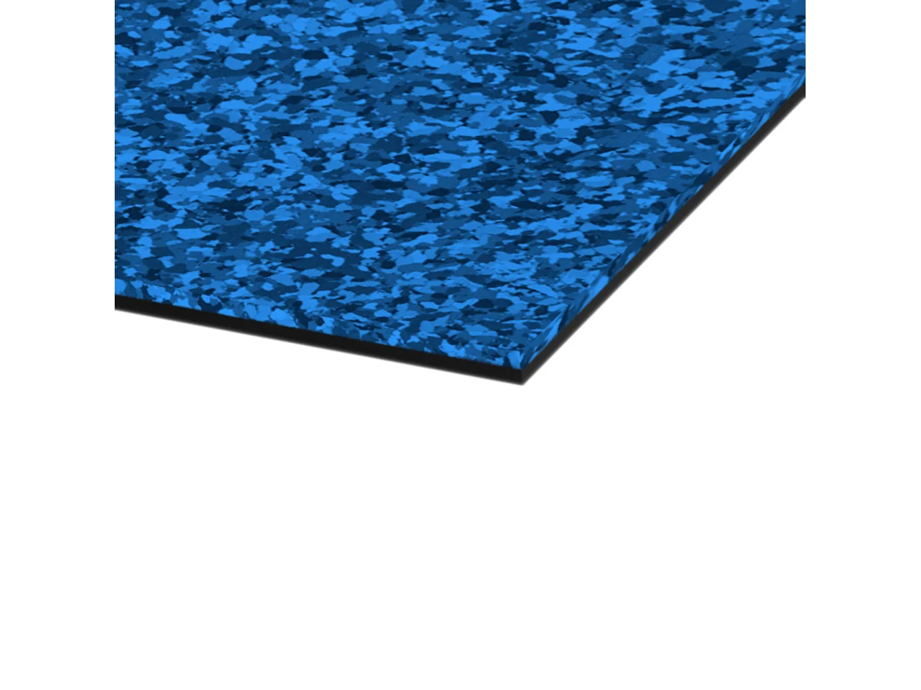 SeaDek 40" x 80" 6mm Two Color Full Sheet - Brushed Texture - Aqua Camo/Black (1016mm x 2032mm x 6mm)