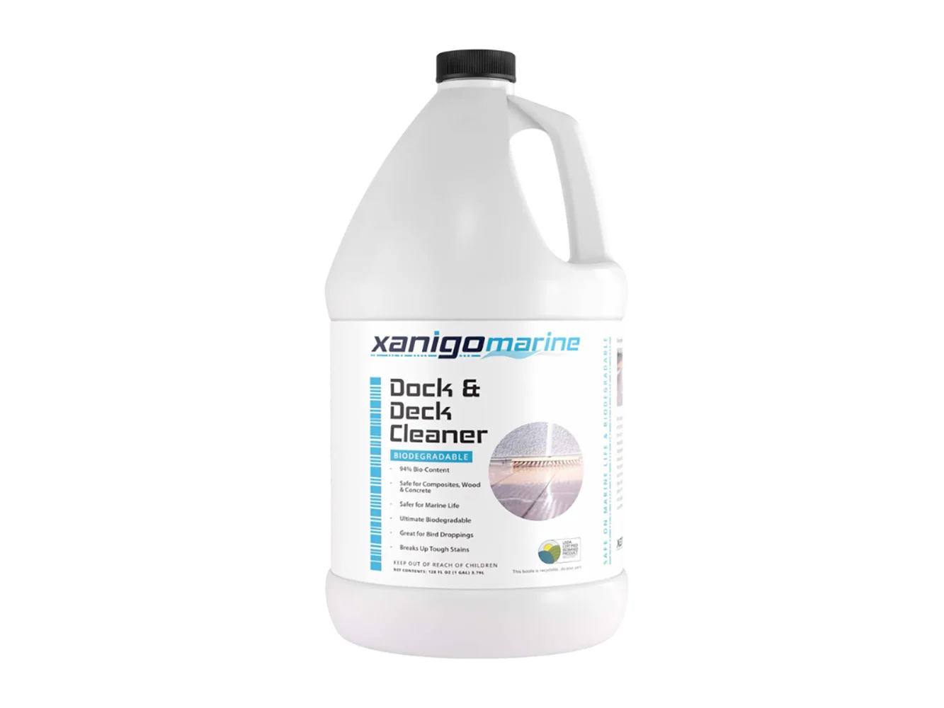 Xanigo Marine Dock & Deck Cleaner - 1 Gallon