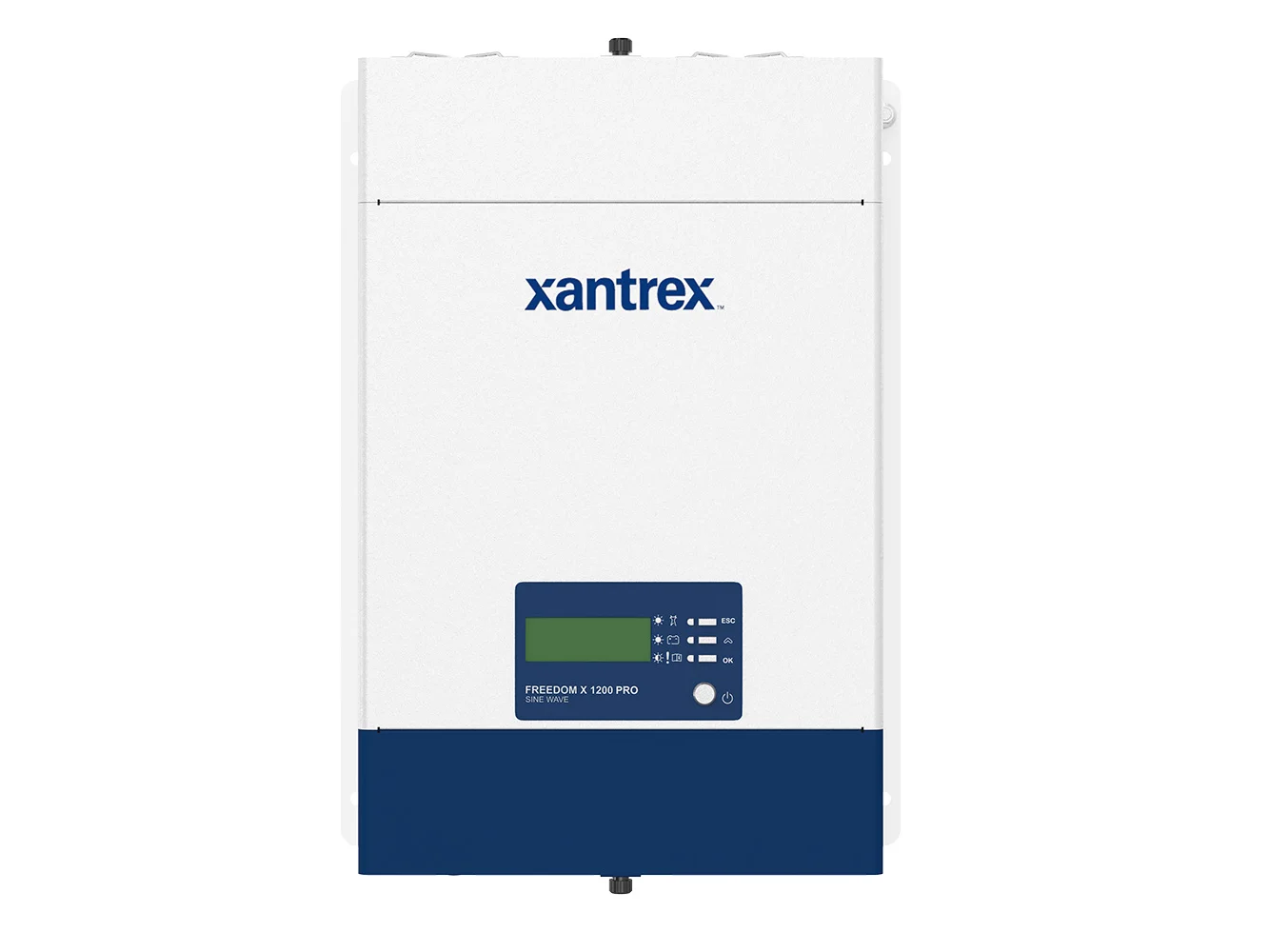 Xantrex FREEDOM X 1200 PRO Inverter Truesine 1000W 120AC/12VDC Hardwire Transfer