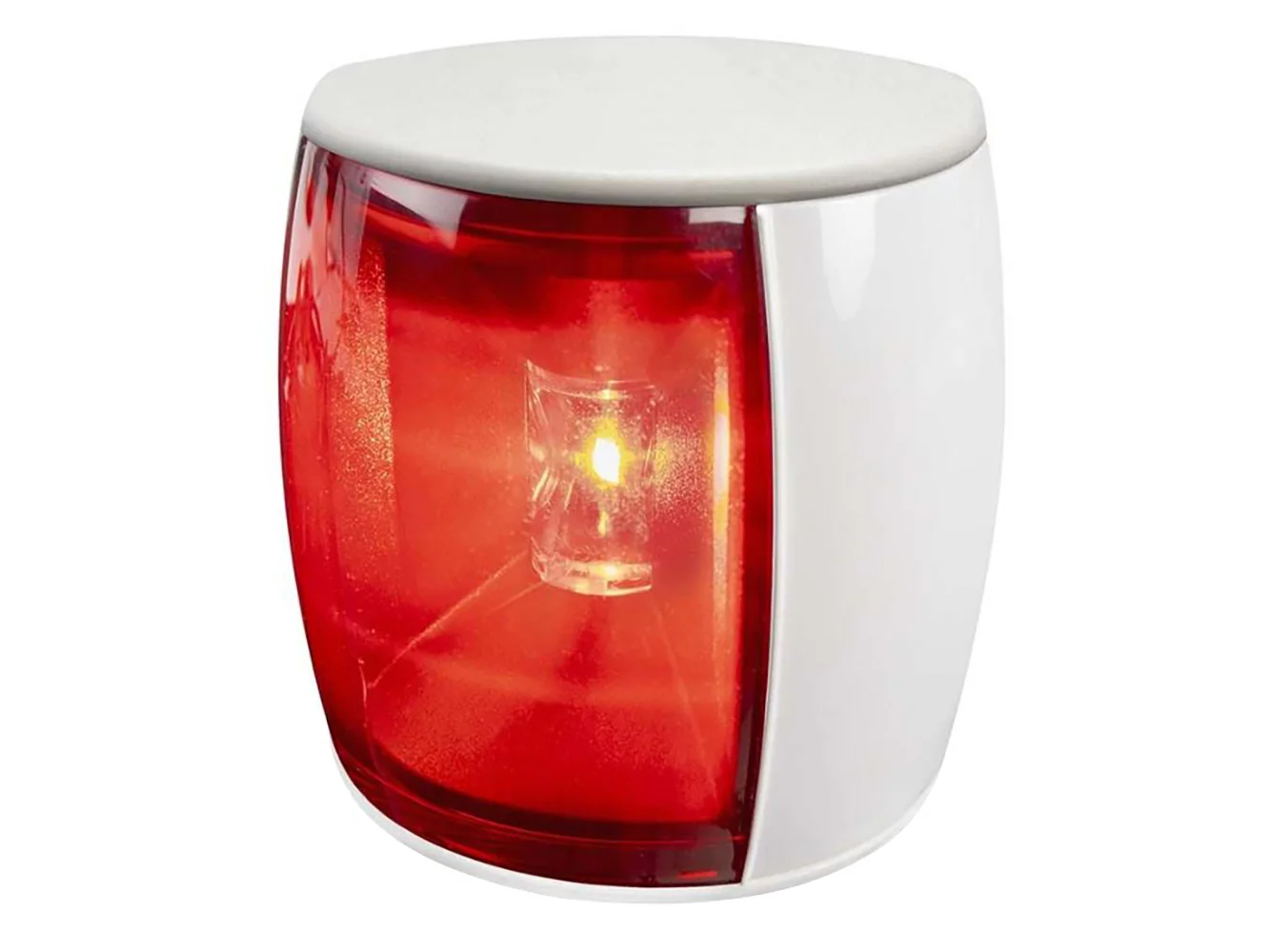 Hella Marine NaviLED PRO Port Navigation Lamp - 2nm - White Shroud