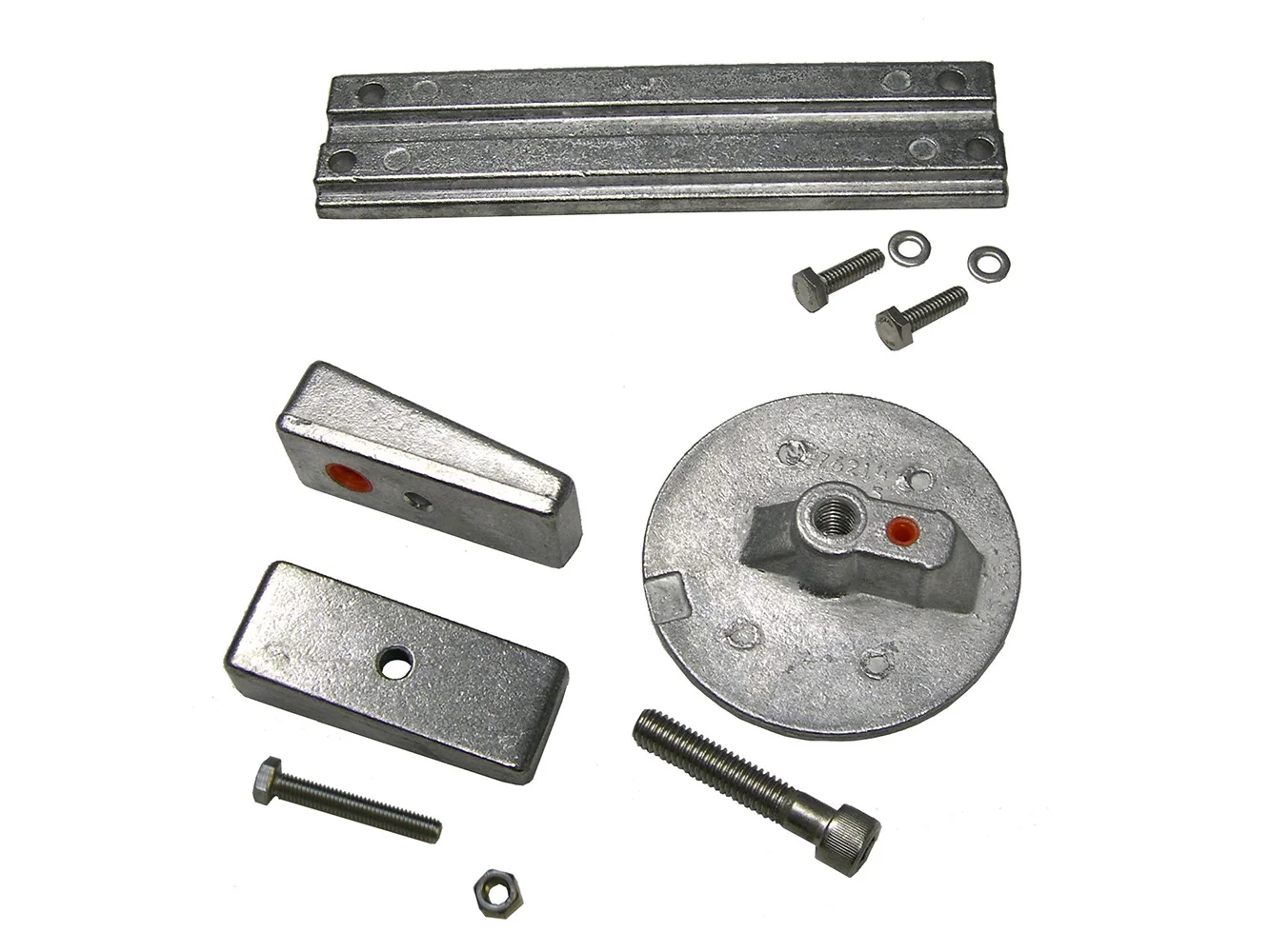 Performance Metals Mercury Verado 4 & Optimax Complete Anode Kit - Aluminum