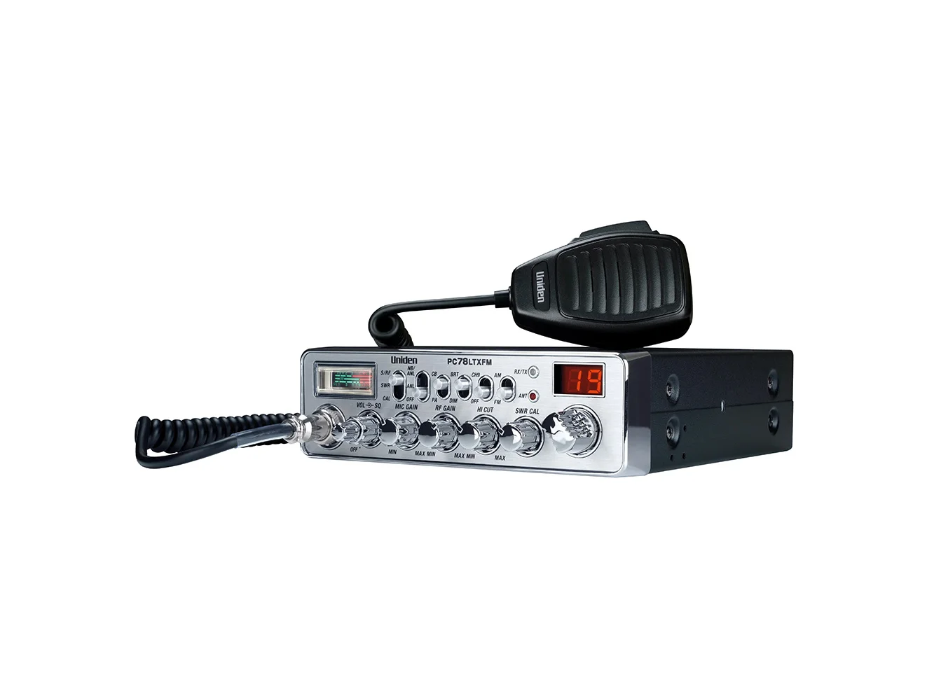 Uniden PC78LTXFM CB Radio w/AM/FM