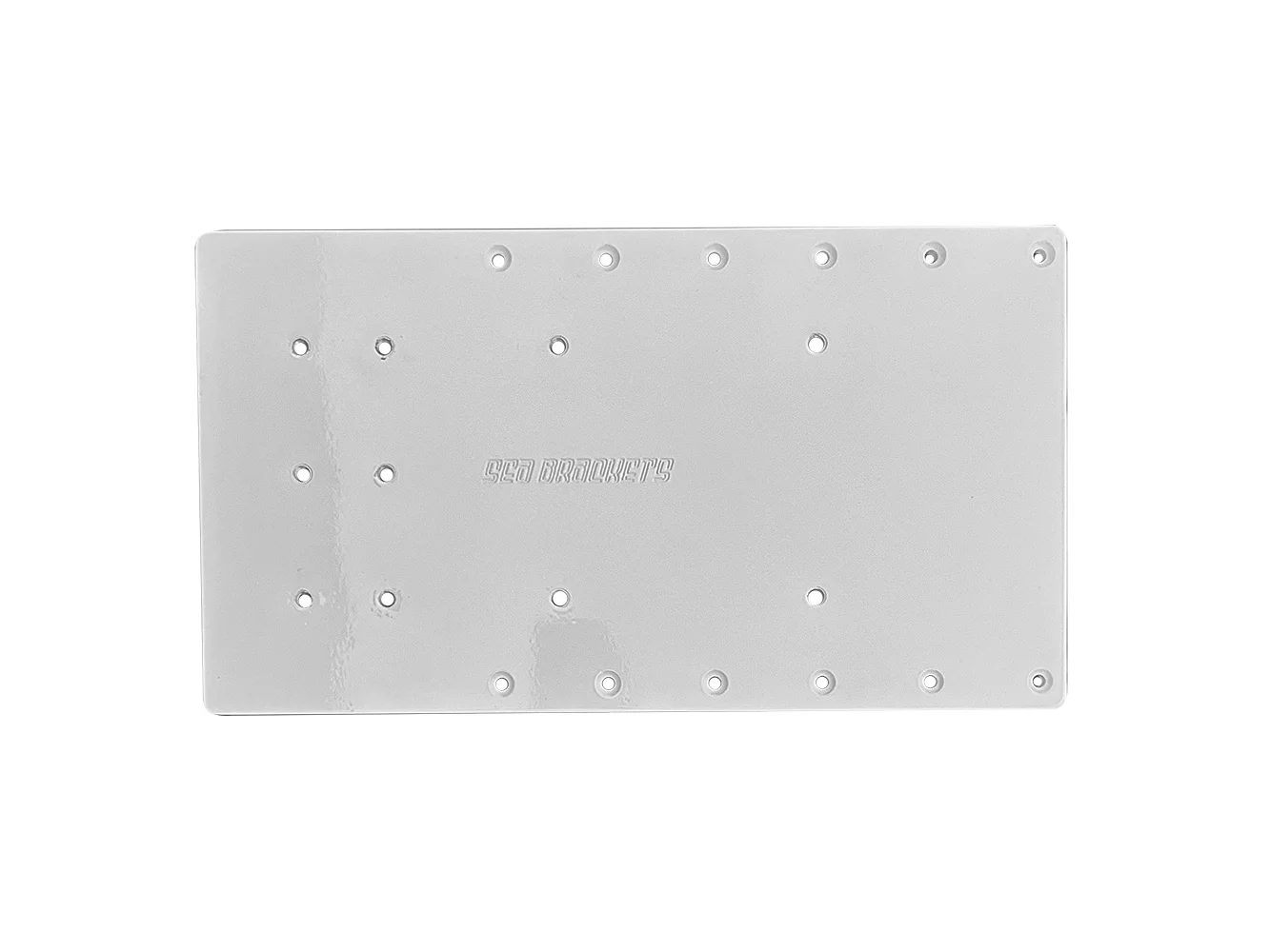 Sea Brackets 18" Straight Trolling Motor Plate f/Minn Kota Quest