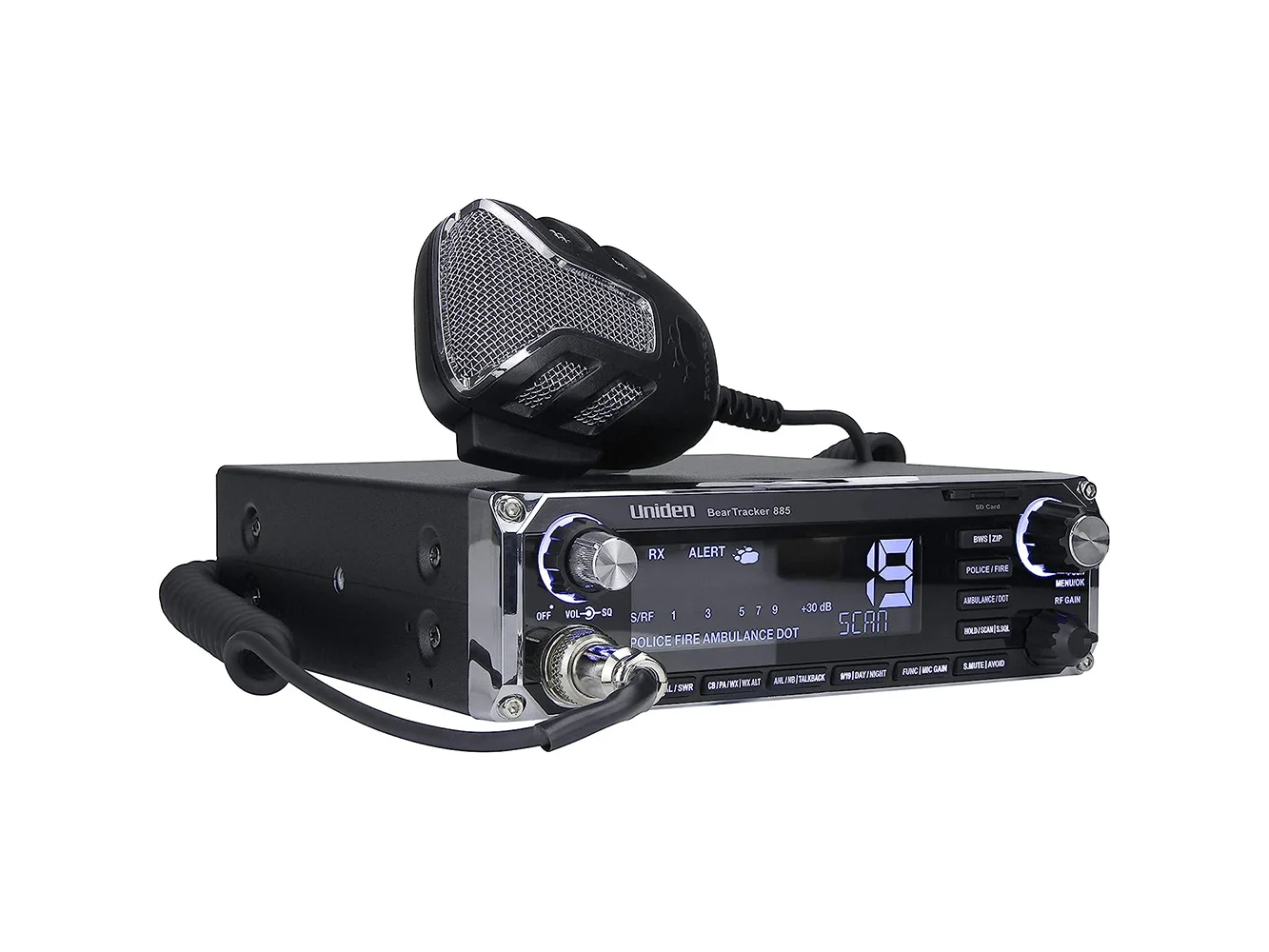 Uniden BearTracker 885 Hybrid CB Radio