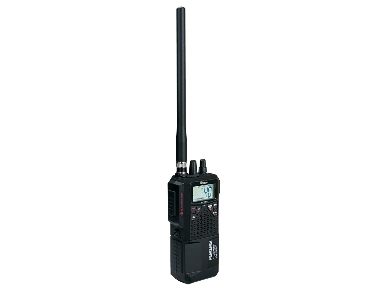 Uniden PRO538HHFM Handheld CB Radio w/AM/FM
