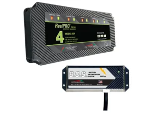 Dual Pro RS4 4 Bank Battery Charger w/3 Bank B.O.S.