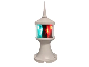 Lunasea Tri-Color/Anchor Zero Emission Light Fixture - 12V - White