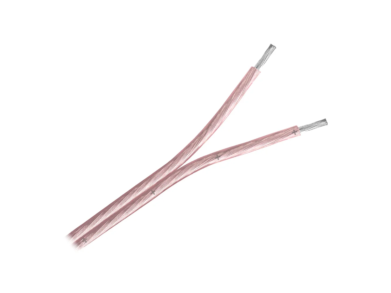 Pacer Clear 18/2 AWG Two Conductor Speaker Wire - 250'