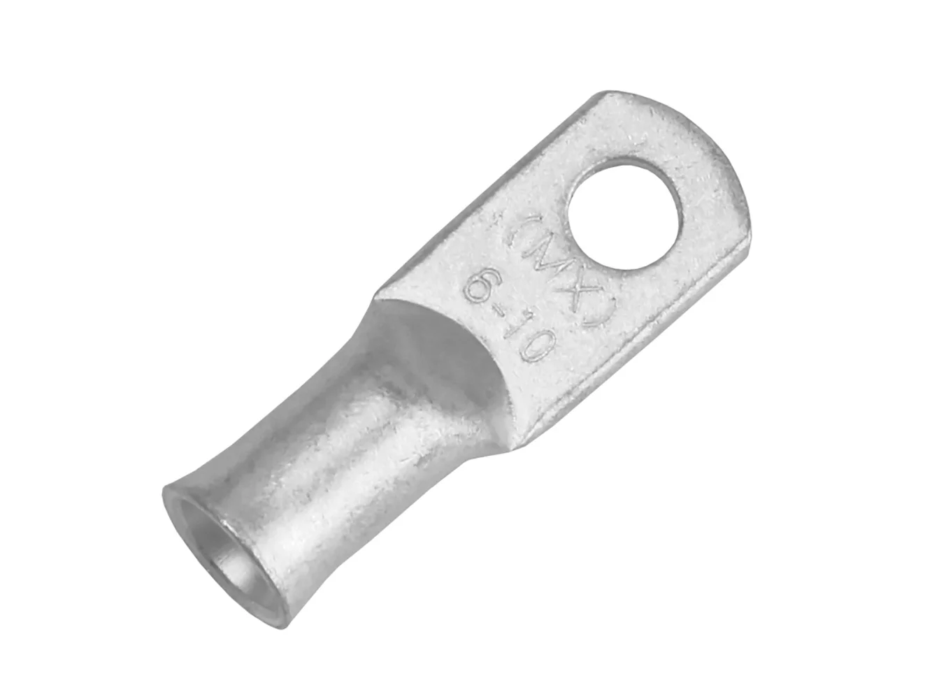 Pacer Tinned Lug 6 AWG - #10 Stud Size - 10 Pack