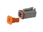 Pacer Deutsch DT Plug & Wedge Lock Kit - 4 Position - 10 Pack