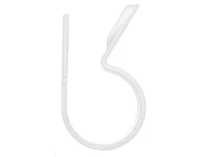 Pacer Nylon C-Clamps - 1/4" - Natural Color - 100 Pack