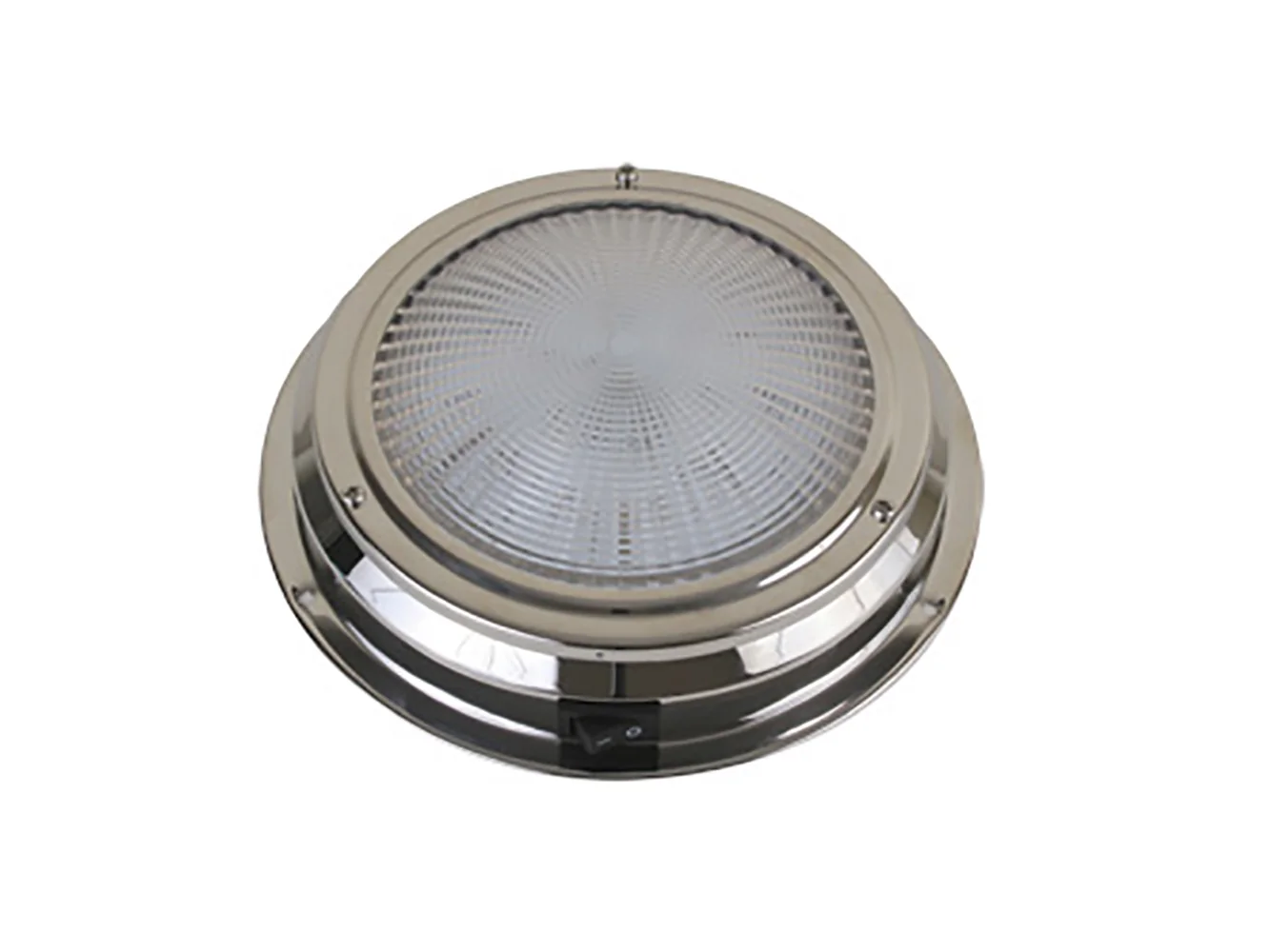 Scandvik LED Dome Light - Traditional - Stainless Steel - 5.5" - 12V