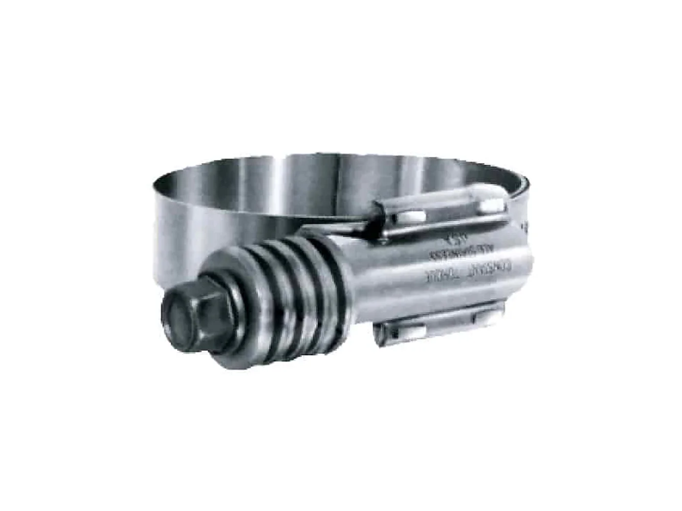 Trident Marine Stainless Steel Constant Torque Clamp 5/8" Band, Hose I.D. - 1-7/8" to 2-1/2", Hose O.D. - 2.25" to 3.125"