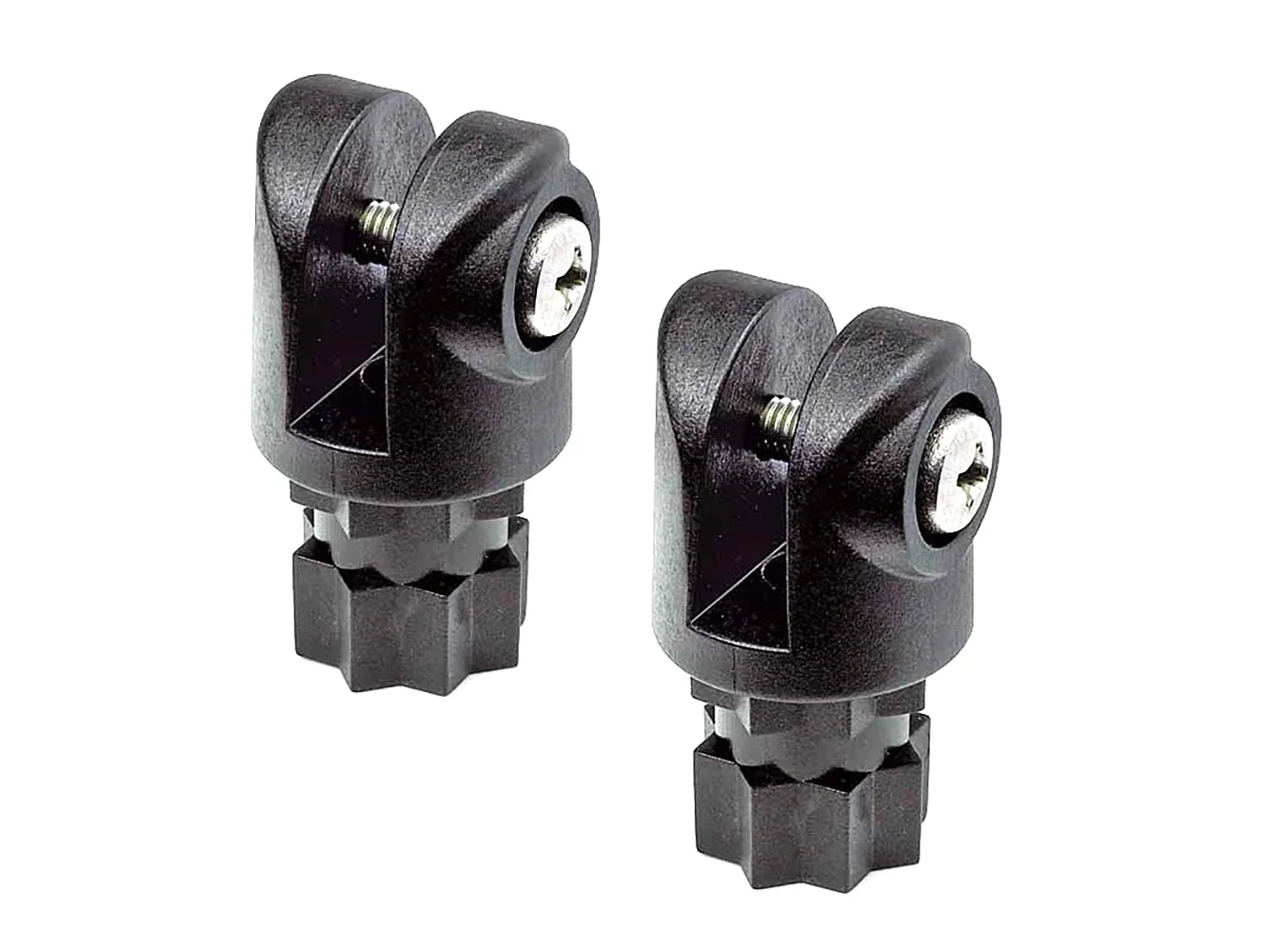RAILBLAZA Clevis/Bimini Support Pair - Black
