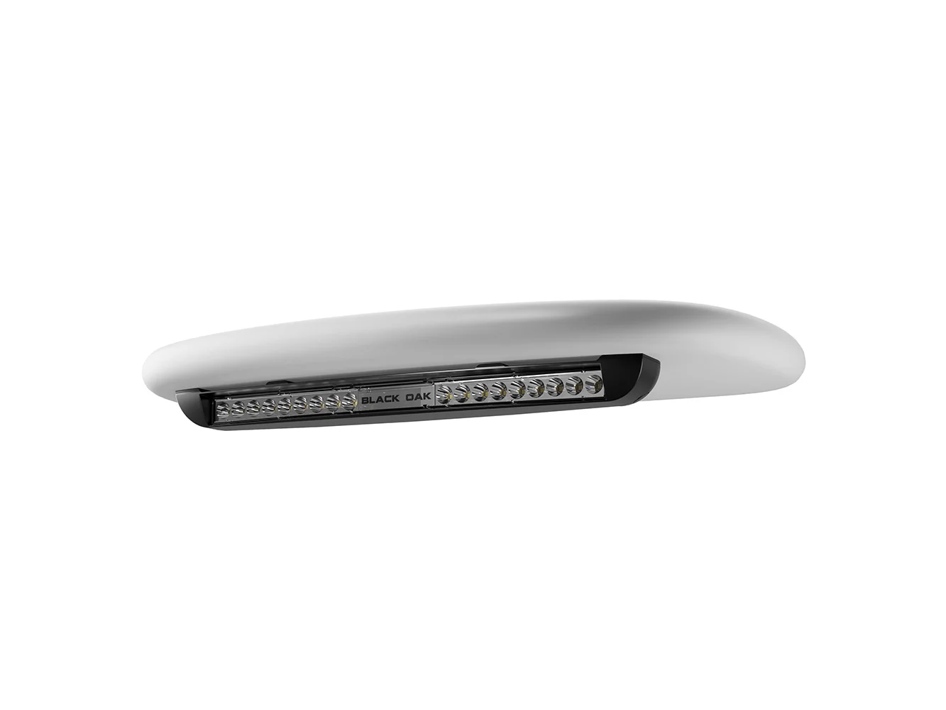 Black Oak Low Profile Marine Bar - Spot - Undermount - Black