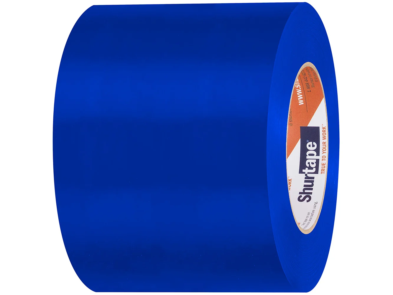 Shurtape UV-Resistant Marine Heat Shrink Tape - 96MM x 55M Roll - Straight Edge Blue