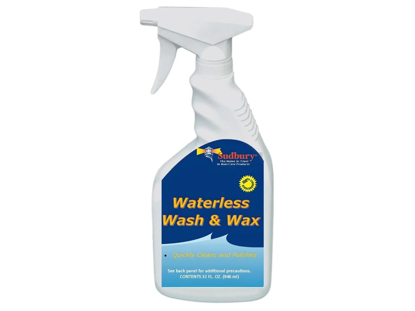 Sudbury Waterless Wash & Wax - 32oz Spray Bottle