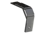 Power-Pole Deck Mount - 13" Aft - 11" Drop - Black