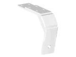 Power-Pole Deck Mount - 13" Aft - 11" Drop - White