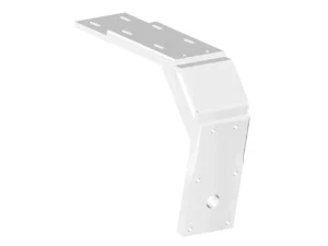 Power-Pole Deck Mount - 13" Aft - 11" Drop - White