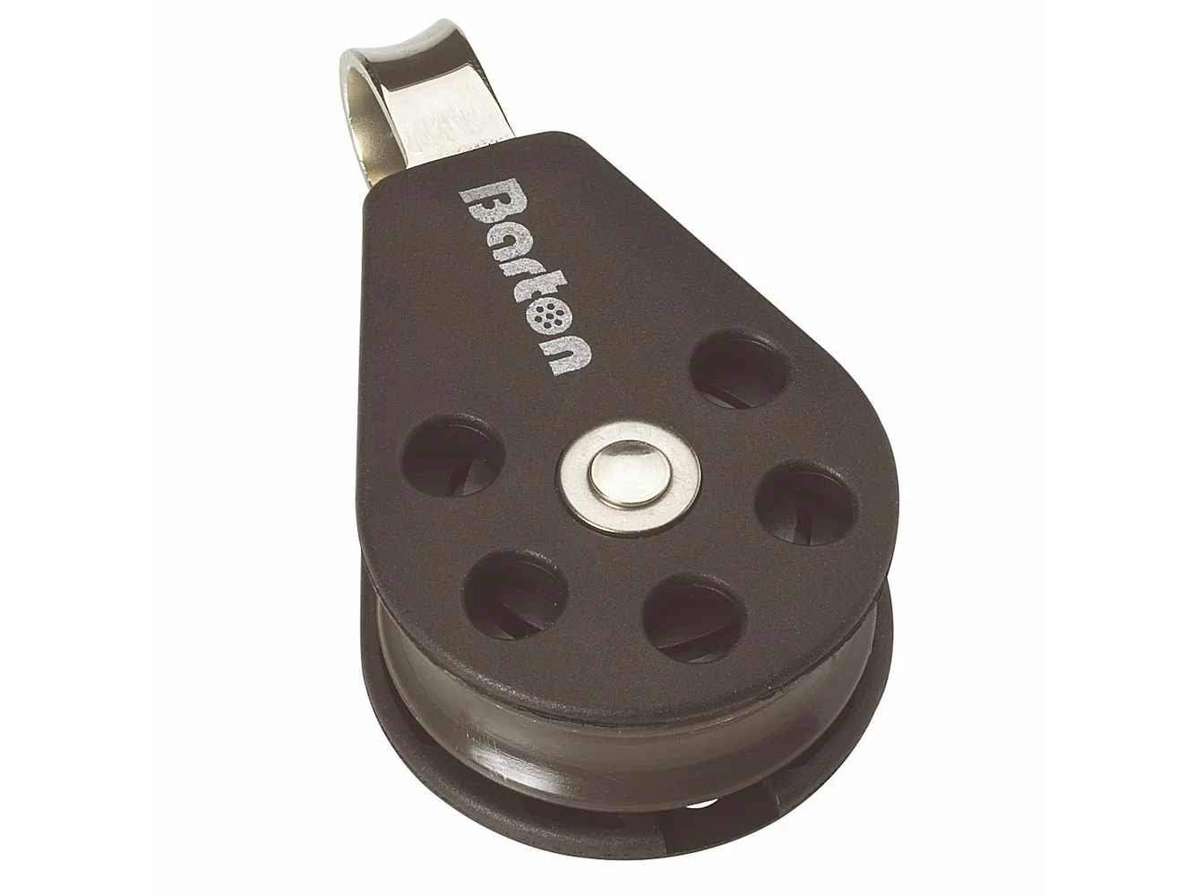 Barton Size 1 30mm Plain Bearing Pulley Block Single Fixed Eye