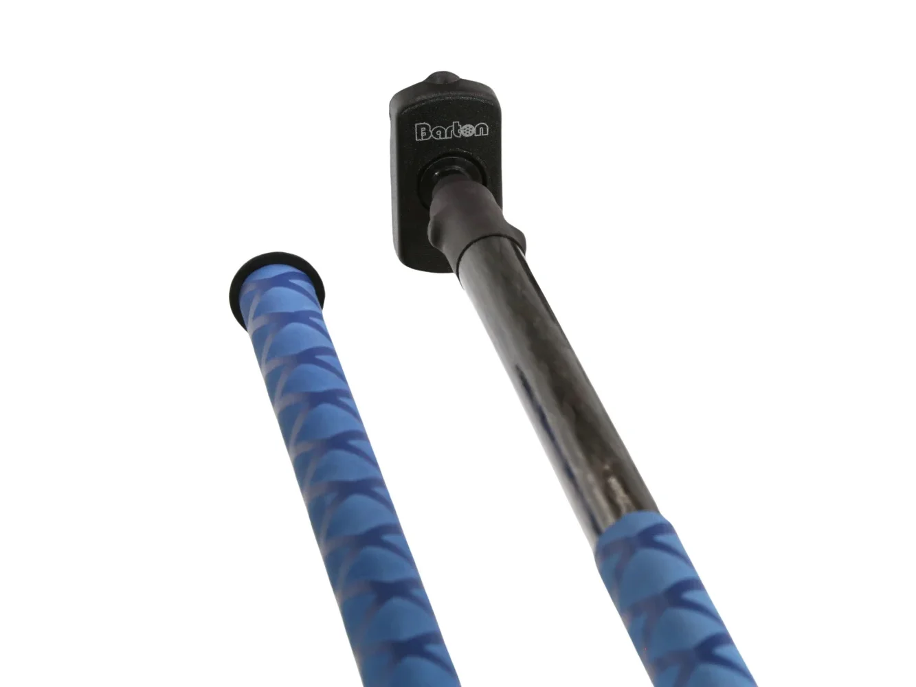 Barton Tiller Extension 900mm Carbon Fiber - Blue Soft Grip