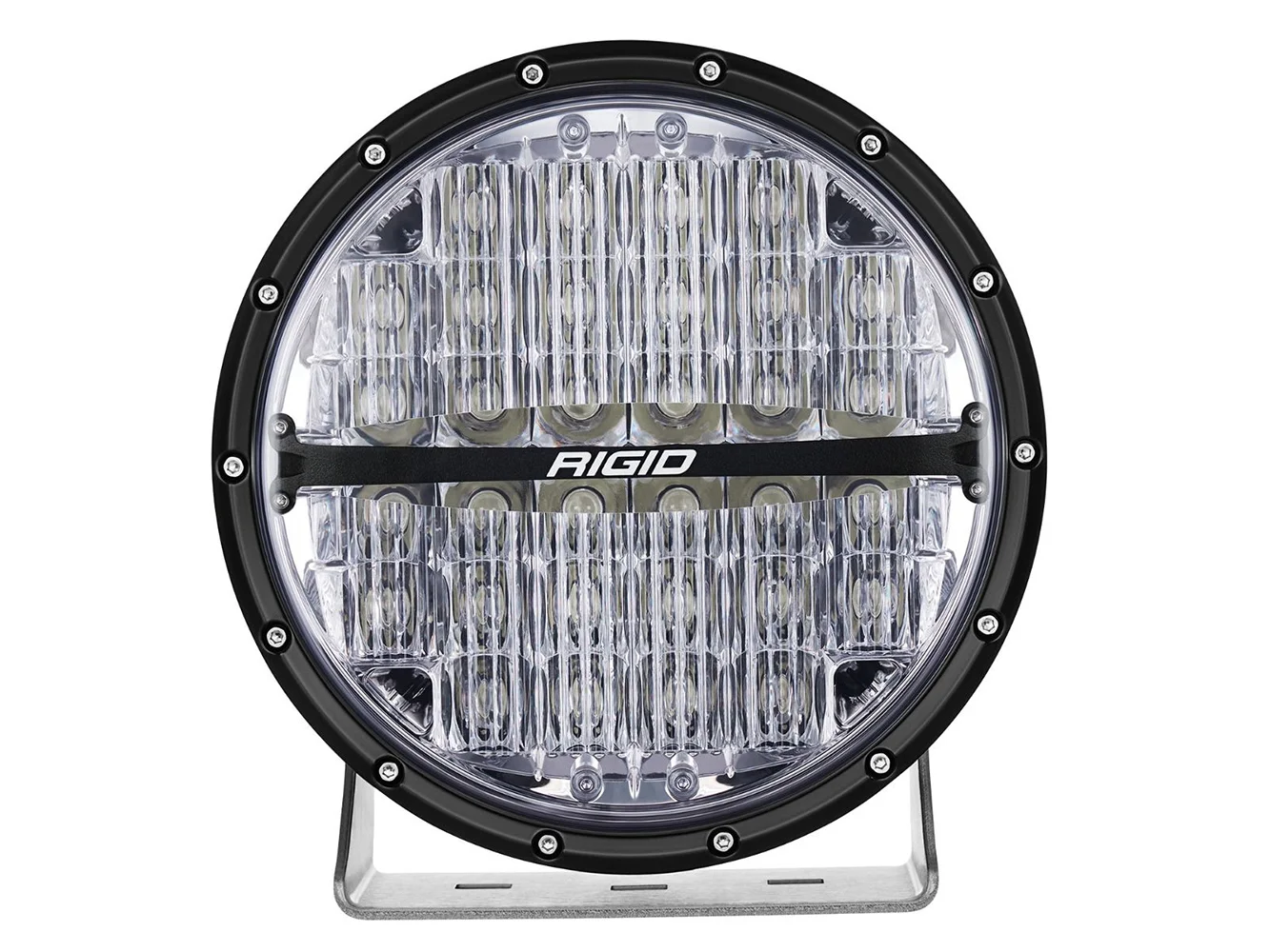 RIGID Industries 360-Series RGBW 9" Offroad Lamp Drive Beam w/RGBW Backlight Pod - Single
