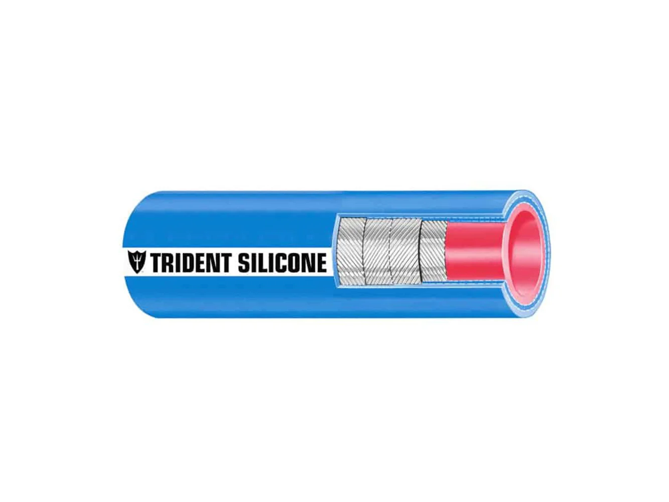 Trident Marine 3" x 36" Blue Silicone Wet Exhaust Hose