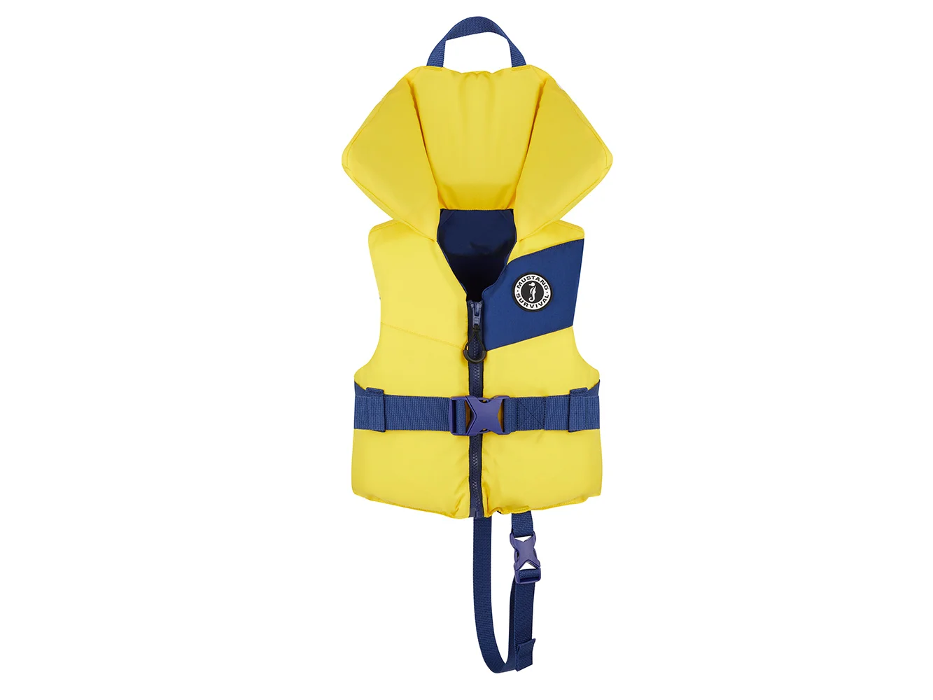 Mustang Lil' Legends Child Foam Vest - Yellow/Navy