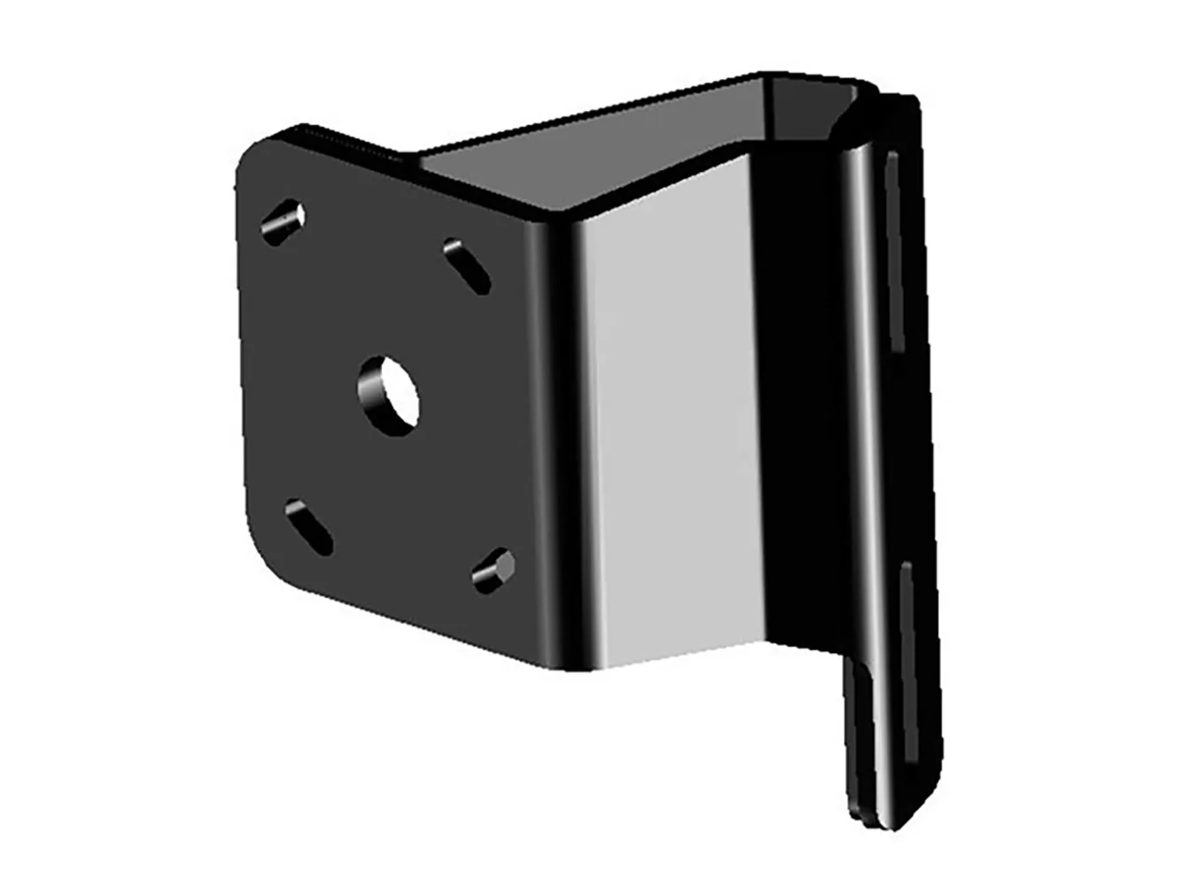 Power-Pole Braced Kit - S-2-2 Port - Black