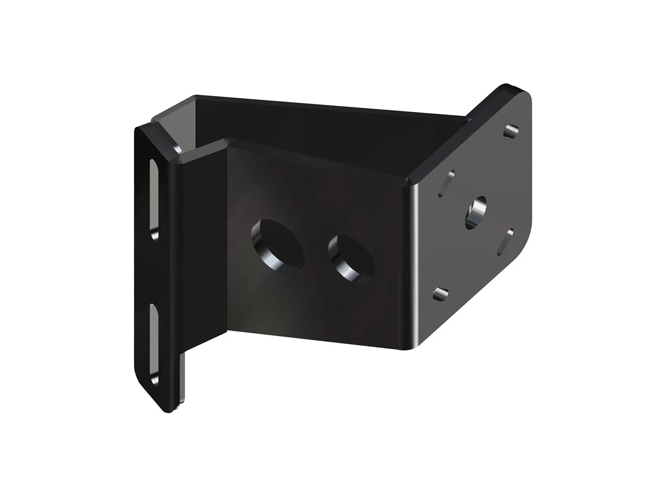 Power-Pole Braced Kit - S-5-4 Starboard - Black