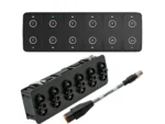 Maretron CKM12 Keypad w/CKM to NMEA 2000® Adapter Cable - 0.2M (Horizontal Orientation)