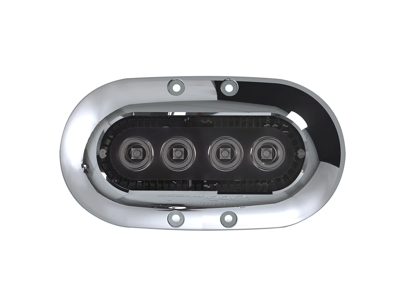 OceanLED X-Series X4 Colours w/Stainless Steel Bezel