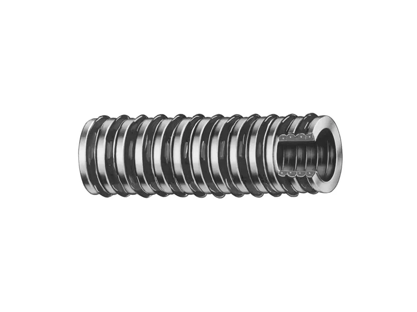 Trident Marine 1" x 50' Box Bilge & Live Well Hose Clear w/Black Helix