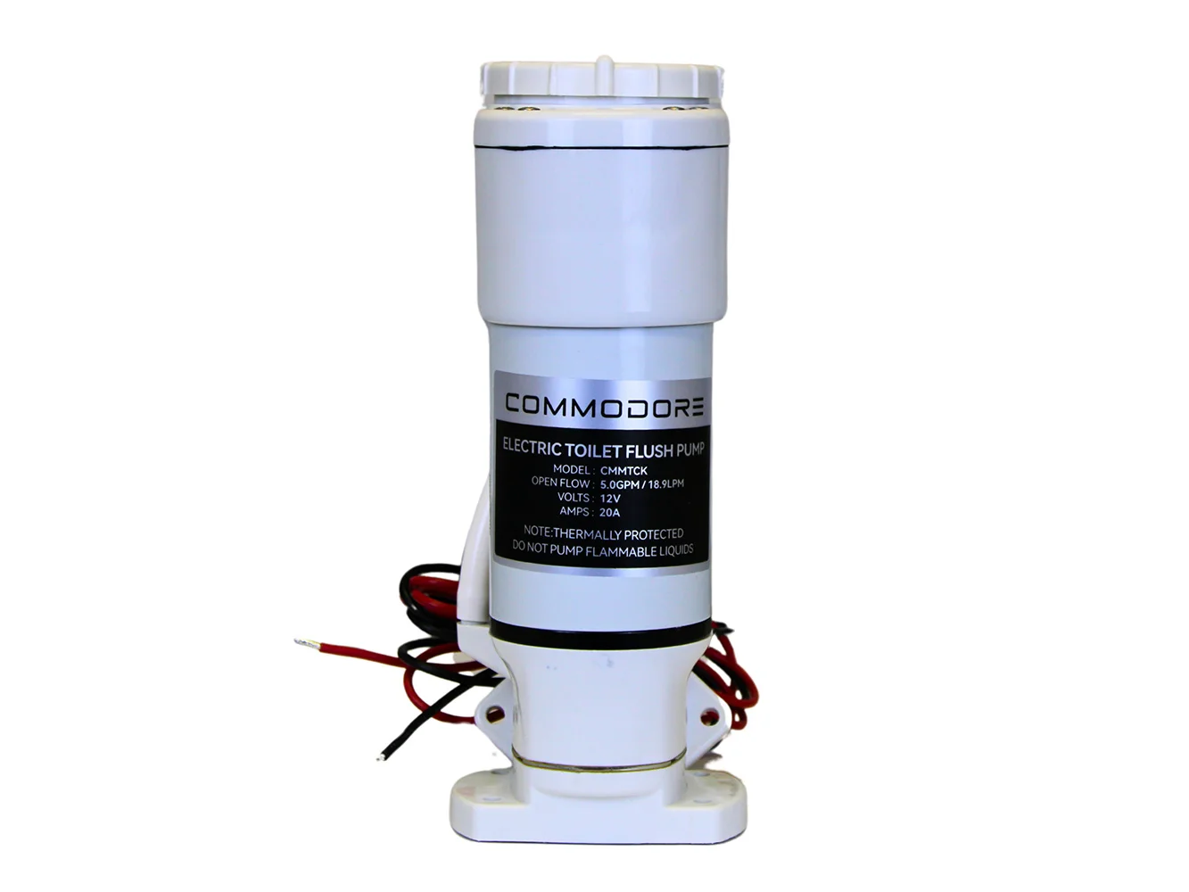 Commodore 12V Manual to Electric Toilet Conversion Kit