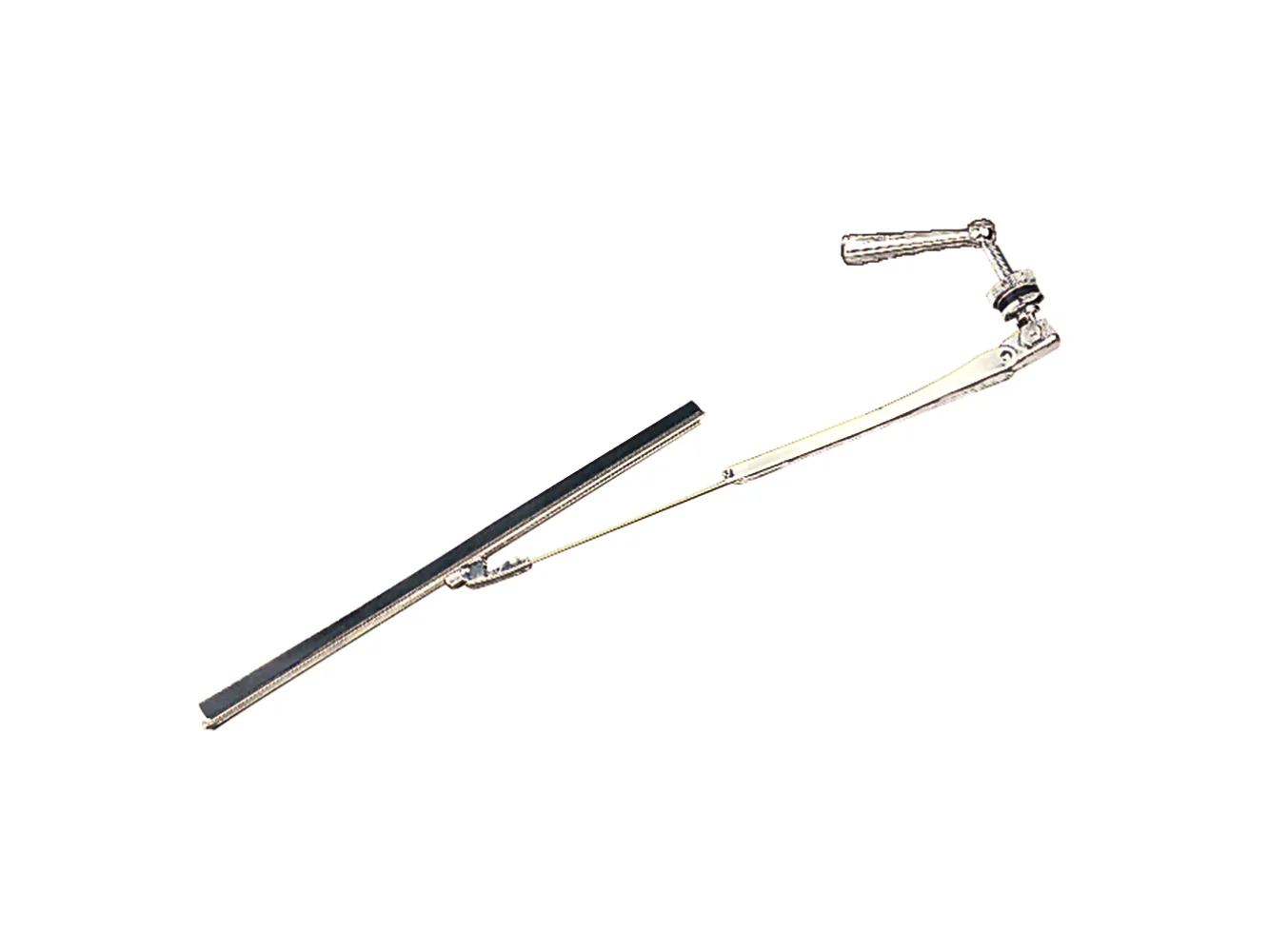 Sea-Dog Manual Windshield Wiper - Machined Brass Chrome Plated