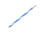 Pacer 14 AWG Gauge Striped Marine Wire 500' Spool - Blue w/White Stripe