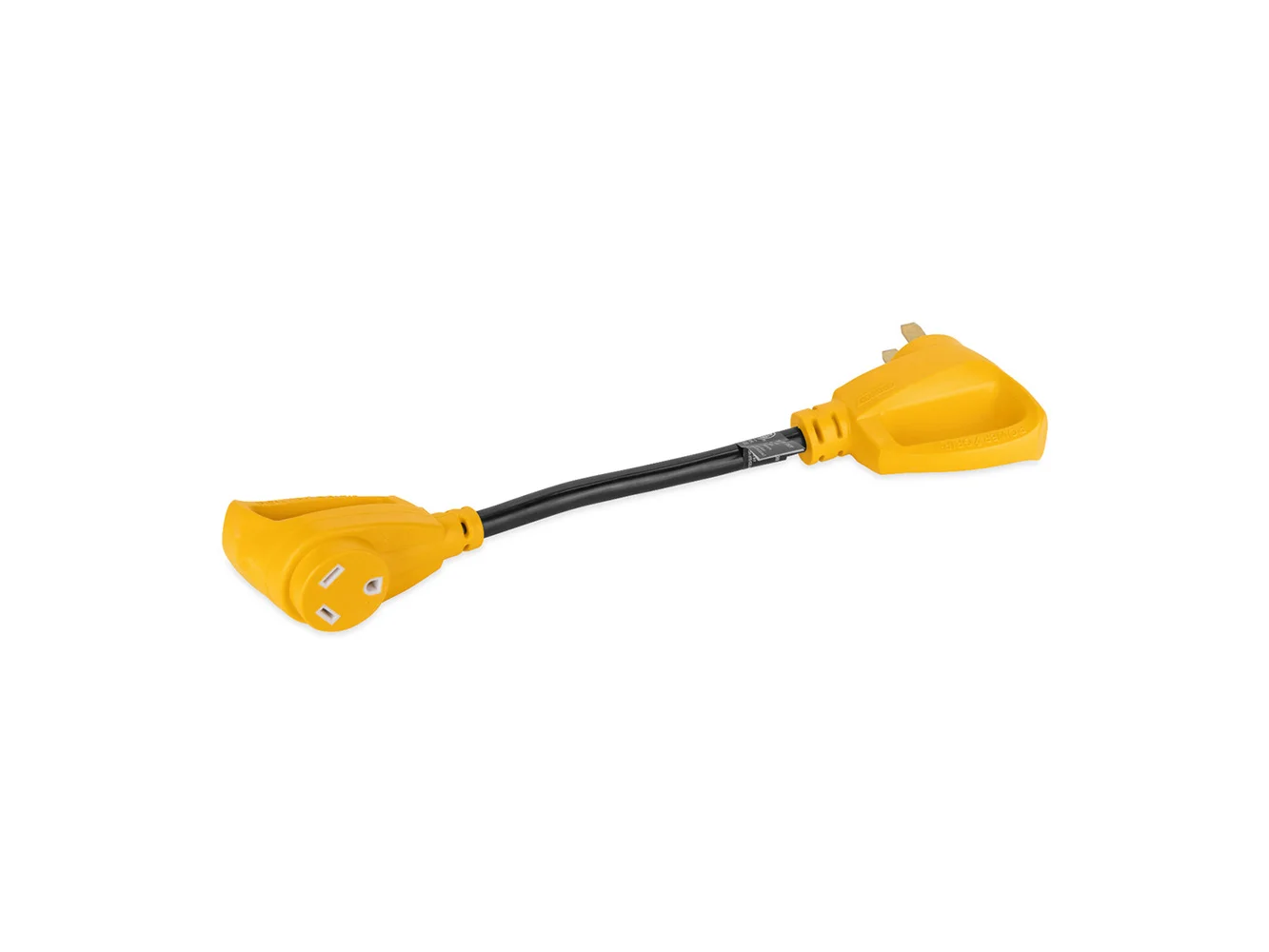 Camco Power Grip 18" Dogbone Adapter - 50 Amp Male/30 Amp Female