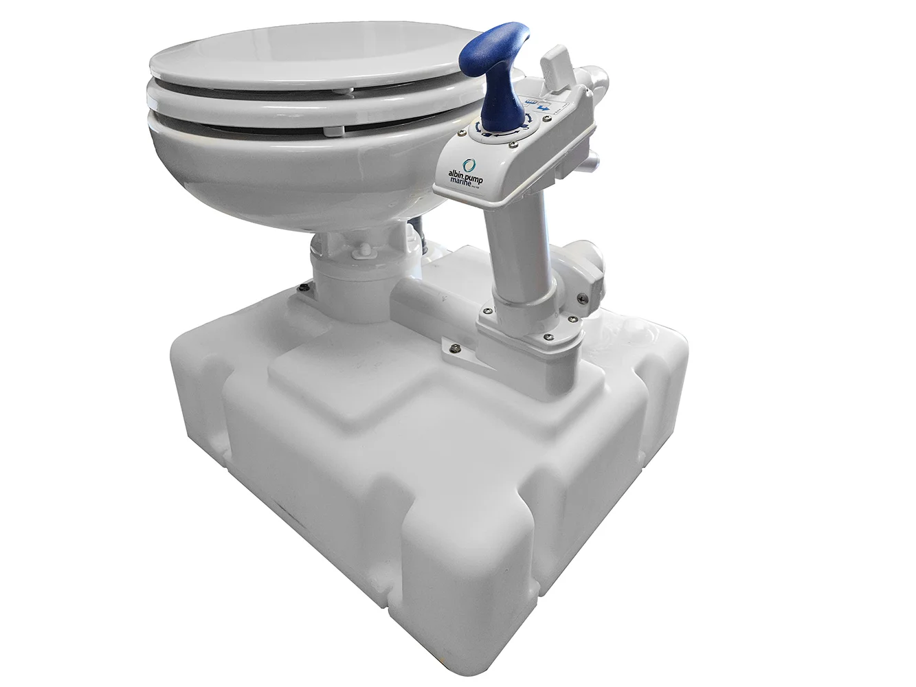 Albin Group Voyager Manual Toilet System w/Tank