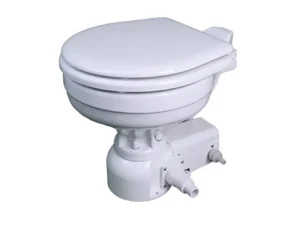 Raritan Sea Era QC Marine Size Pressurized Freshwater Toilet w/Multifunction Panel - White - 12V