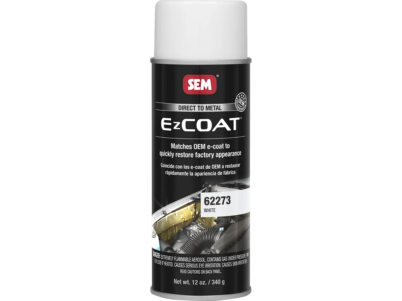 SEM Ez Coat™ - 16oz Aerosol Can - White