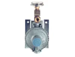 Trident Marine Single Stage Regulator w/300 PSI Pressure Gauge w/Wall Mount
