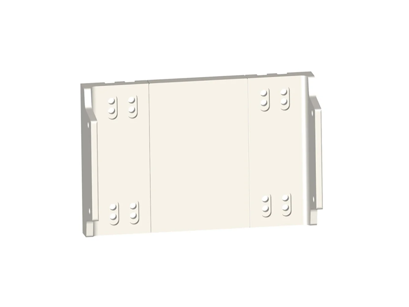 Power-Pole MtoS Verado Plate - White