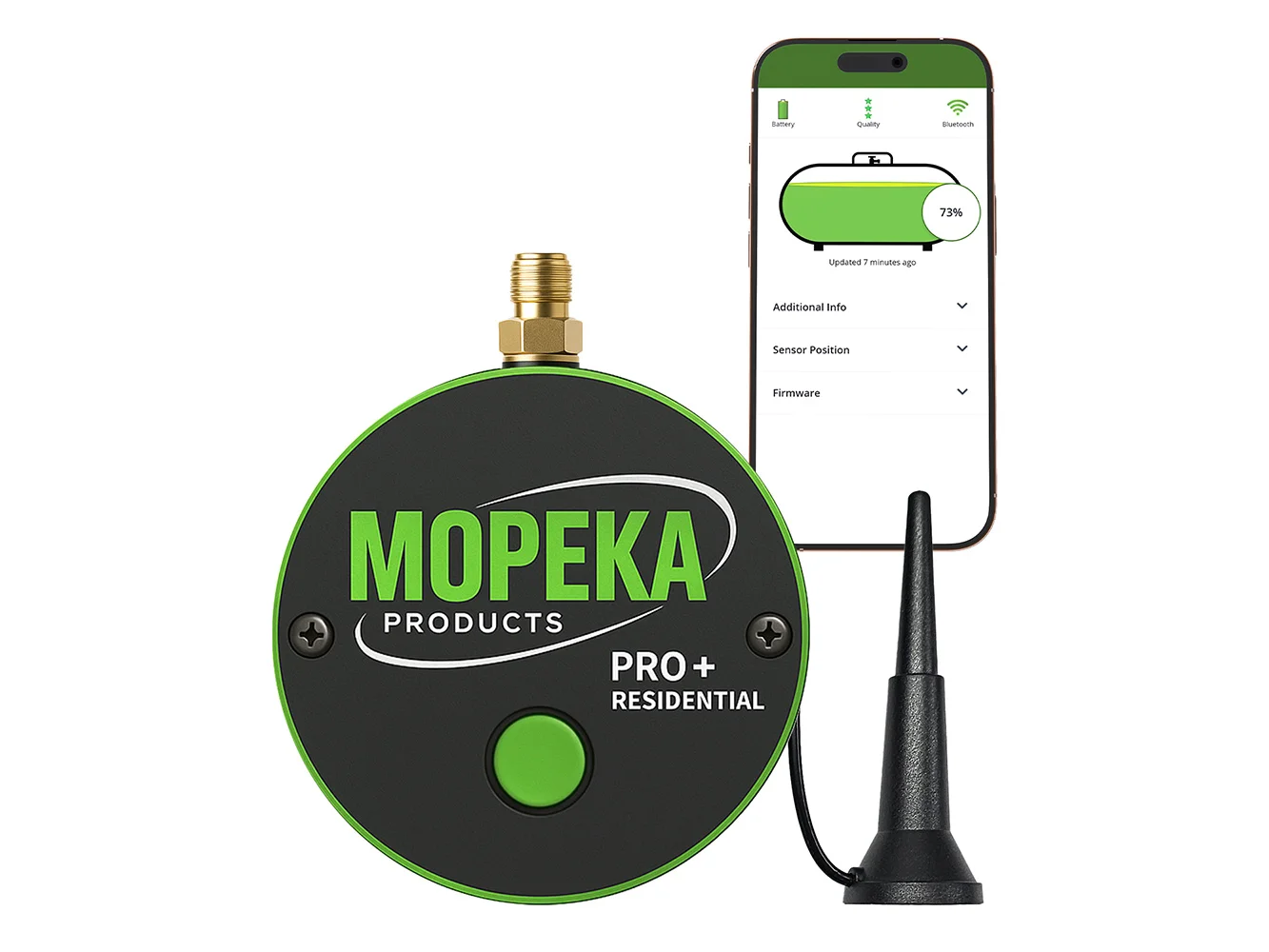 Mopeka PRO+ Residential Cellular LTE - CAT - M1 f/48" Tall Tanks or Less