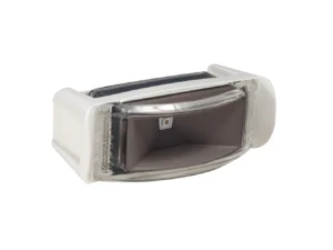 Lumitec Contour Inset Navigation Light - Starboard Green - White Housing